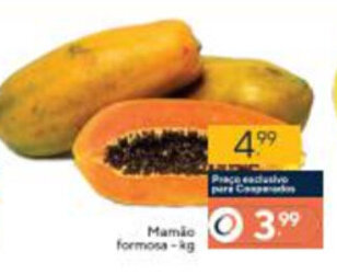 Coop Mamao formosa 1kg oferta