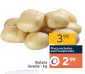 Coop Batata Lavada 1kg oferta