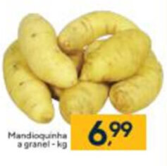 Coop Mandioquinha a granel 1kg oferta