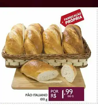 Assaí Atacadista Pão italiano 100 g oferta