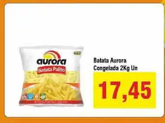 Spani Atacadista Batata Aurora Congelada 2kg un. oferta