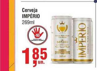 Higa Atacado Cerveja Império 269ml oferta