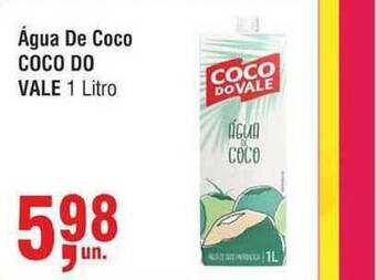 Higa Atacado água De Coco Coco Do Vale 1L oferta