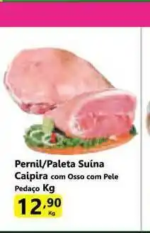 Comercial Esperança Pernil Paleta Suína Caipira 1kg oferta