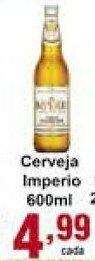 Rossi Supermercado Cerveja Imperio 600ml oferta