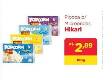 Big Bom Supermercados Pipoca P Microondas Hikari 100g oferta