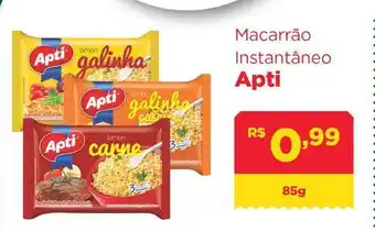 Macarrão Instantâneo Apti 85g