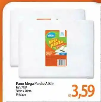 Atacadão Pano Mega Panão Alklin 80cm x 90cm oferta