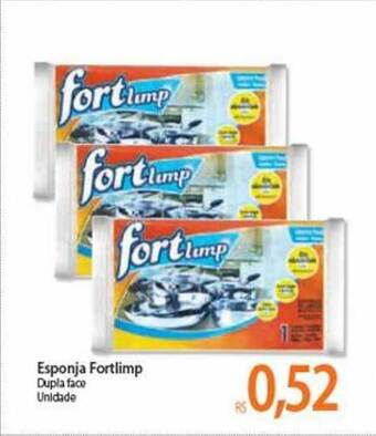 Atacadão Esponja Fortlimp oferta