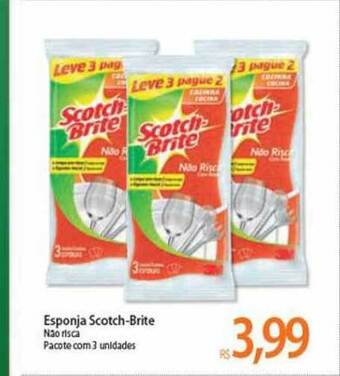 Atacadão Esponja Scotch-brite oferta