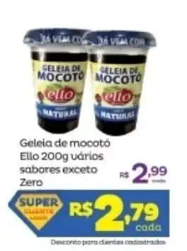 Super Lagoa Geleia de Mocoto Ello 220g varios sabores exceto Zero oferta