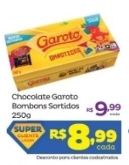 Chocolate Garoto Bombons Sortidos 250g