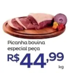 Super Lagoa Picanha Bovina especial peca 1kg oferta