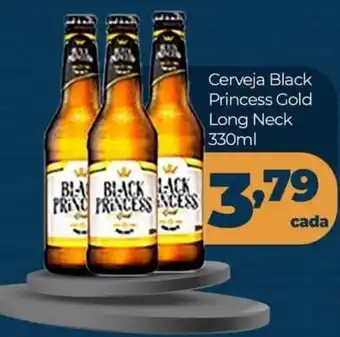X Supermercados Cerveja Black Princess Gold Long Neck 330ml oferta