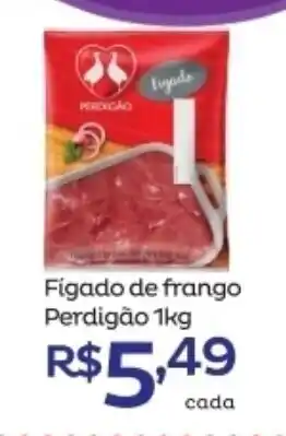 Super Lagoa Figado de Frango Perdigao 1kg oferta