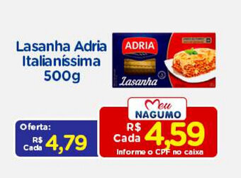 Lasanha Adria Italianissima 500g