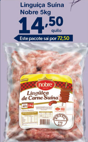 Roldão Linguica Suina Nobre 5kg oferta