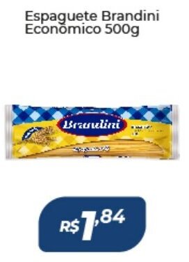 Atakarejo Espaguete Brandini Econimico 500g oferta