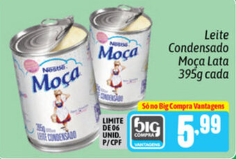 Supermercados Big Compra Leite condensado Moca lata 395g cada oferta