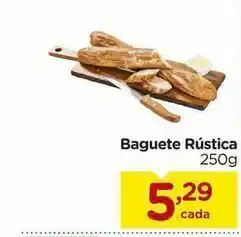 Carrefour Baguete rústica 250g oferta