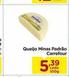 Queijo minas padrão carrefour