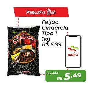 Feijão cinderela tipo 1 1kg