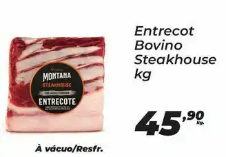 Entrecot bovino steakhouse kg