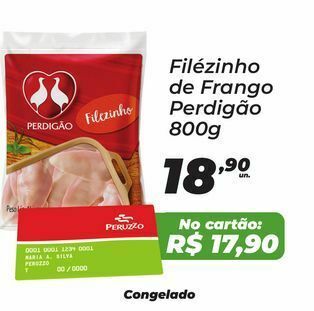 Peruzzo Filézinho de frango perdigão 800g oferta