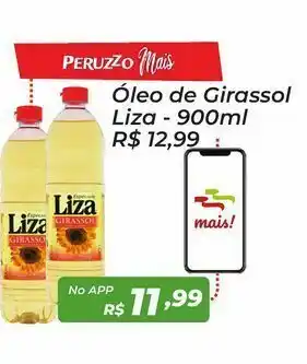 Peruzzo Óleo de girassol liza - 900ml oferta