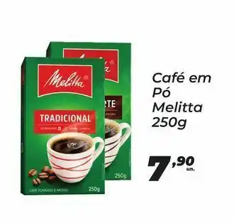Peruzzo Café em pó melitta 250g oferta