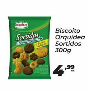 Biscoito orquídea sortidos 300g
