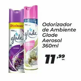 Peruzzo Odorizador de ambiente glade aerosol 360ml oferta