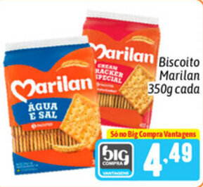 Biscoito Marilan 350g cada