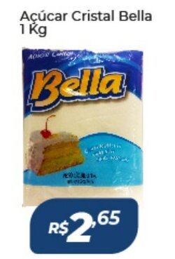 Atakarejo Acucar Cristal Bella 1kg oferta