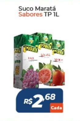 Atakarejo Suco Marata Sabores TP 1L oferta