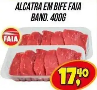 Zattão Supermercado ALCATRA EM BIFE FAIA BAND. 400G oferta