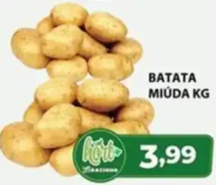 Supermercados Tiaozinho BATATA MIÚDA KG oferta