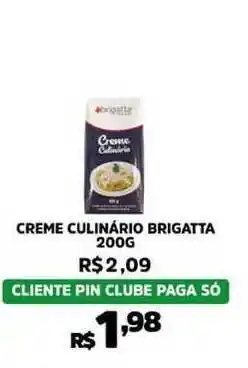 Pinheiro Supermercado Creme Culinário Brigatta 200g oferta