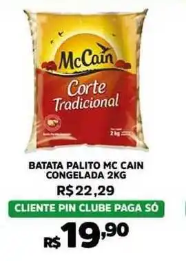 Pinheiro Supermercado Batata Palito Mc Cain Congelada 2kg oferta