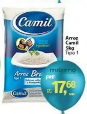 Atacado Máximo Arroz Camil 5kg oferta