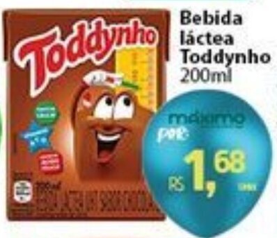 BEBIDA LÁCTEA TODDYNHO CHOCOLATE - 200ML oferta na Tatico