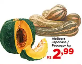 Shibata Supermercados Abóbora Japonesa / Pescoço-kg oferta