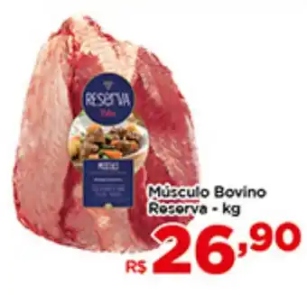 Shibata Supermercados Músculo Bovino Reserva - kg oferta