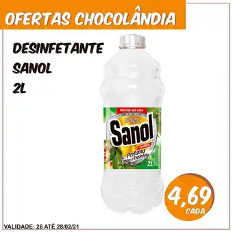 Desinfetante Sanol 2L