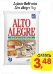 Acucar Refinado Alto Alegre 1kg