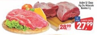 Cercadão Acem s/ Osso 1kg ou Musculo Bovino 1kg oferta
