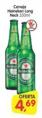 Cercadão Cerveja Heineken Long Neck 330ml oferta