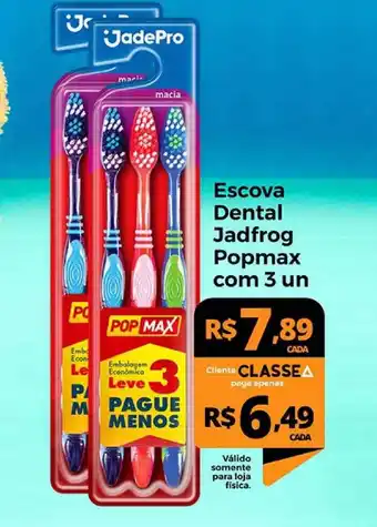 Delta Supermercados Escova Dental Jadfrog Popmax Com 3 Un oferta