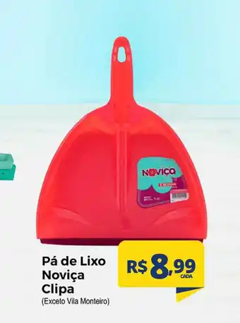 Delta Supermercados Pá De Lixo Noviça Clipa oferta