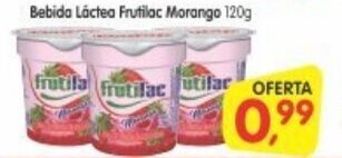 Cercadão Bebida lactea Frutilac Morango 120g oferta